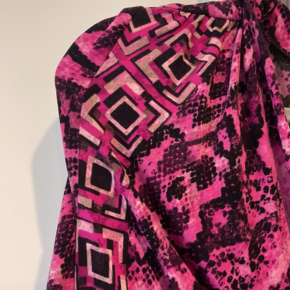 Ladies snakeskin print dress - Picture 5 of 5